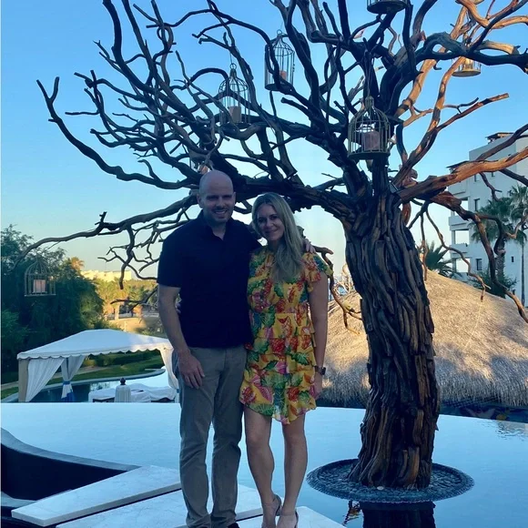 FARM Rio Yellow Tropical Print Dress - Picture 3 of 3